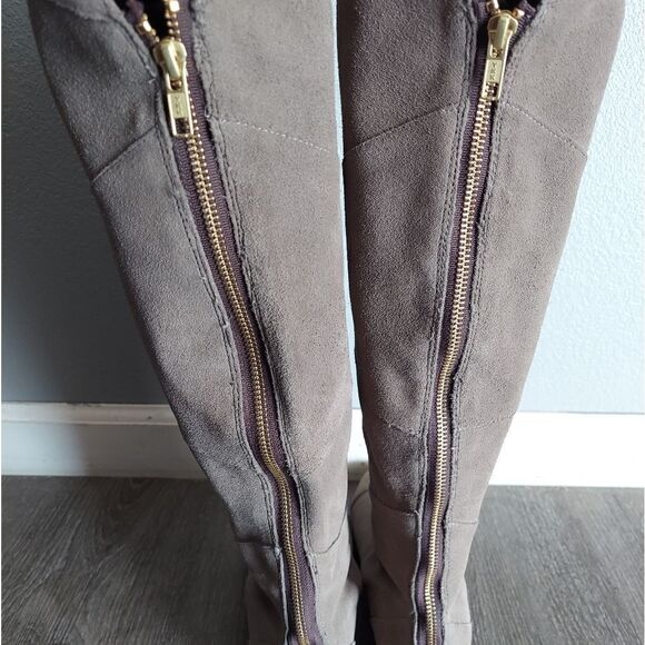 Sole Society Tiff Over The Knee Boots Taupe Size 8.5 - Picture 8 of 15